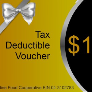 $100 Tax Deductible Voucher